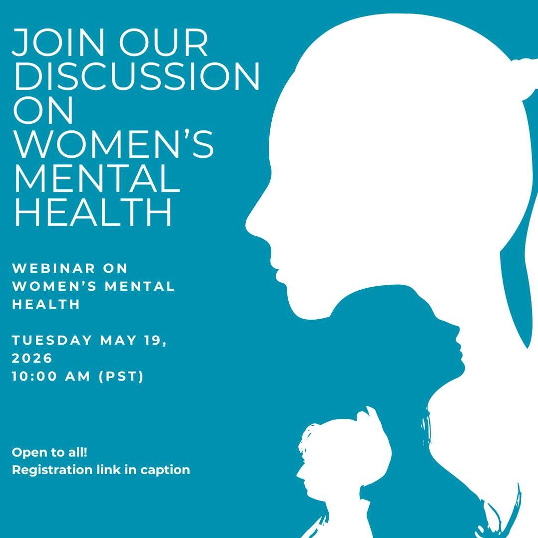 women's mental health webinar 5/19